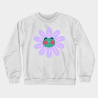 Flower Frog Crewneck Sweatshirt